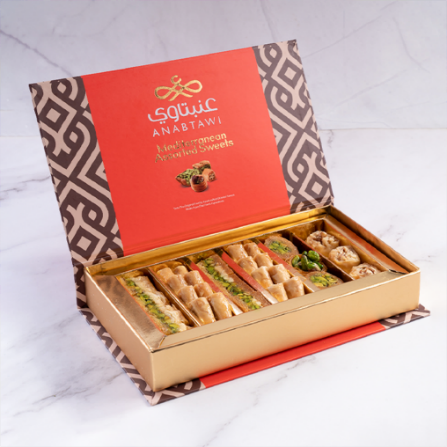 Anabtawi Assorted Sweets Classic - 250g | A Timeless Collection of Arabic Pastries