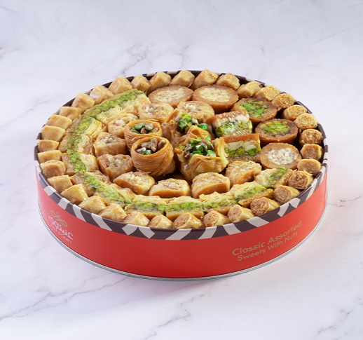 Anabtawi Assorted Sweets Classic - 850g | A Generous Feast of Arabic Pastries