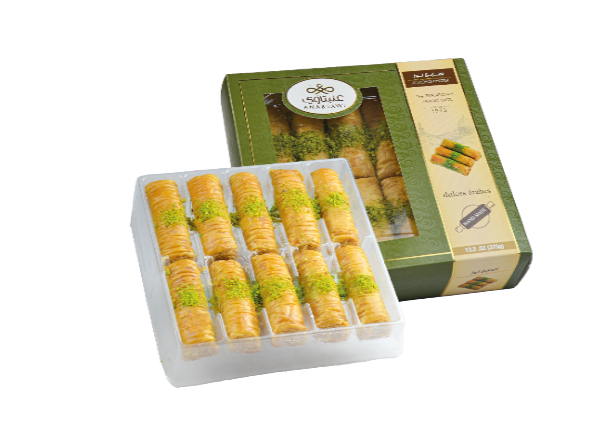 Fingers with Almonds Classic | Traditional Rolled Almond Pastry