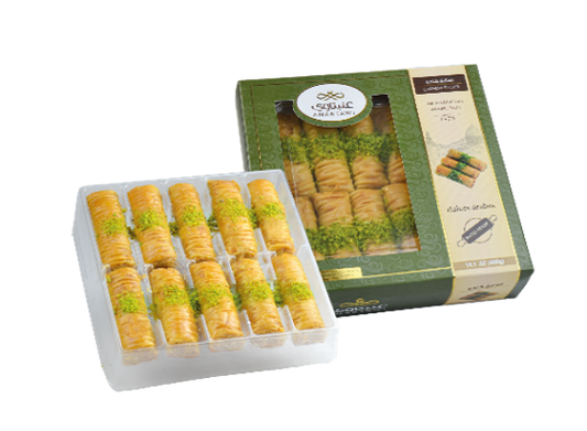 Fingers with Cashew Classic - 400g | Traditional Rolled Cashew Pastry