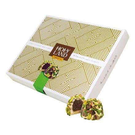 Ma'amoul Dates Holy Land 350g - Traditional Date-Filled Shortbread Cookies