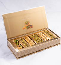 Holy Land Sweets Arabic Assorted Mix - 180g | Authentic Traditional Pastries